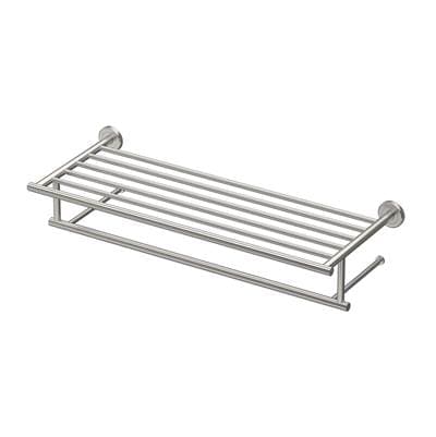 Gatco Latitude 24''L Minimalist Towel Rack - Satin Nickel by Gatco