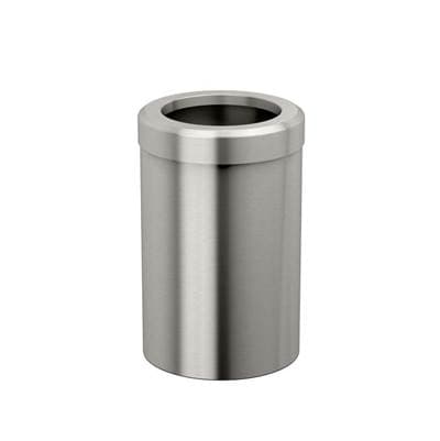 Gatco Wastebasket Round 11.875''H - Satin Nickel by Gatco