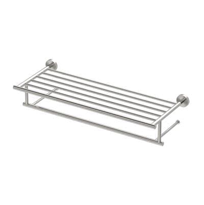 Gatco Glam 24''L Minimalist Towel Rack - Satin Nickel by Gatco