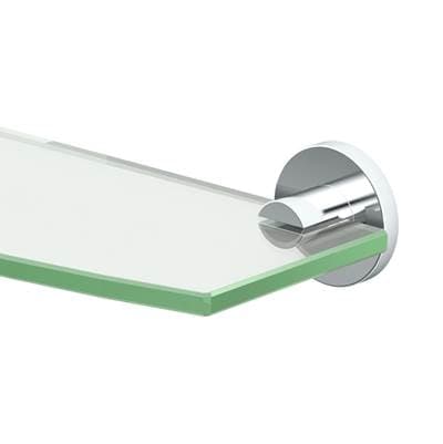 Gatco Channel Vanity Glass Shelf - Chrome