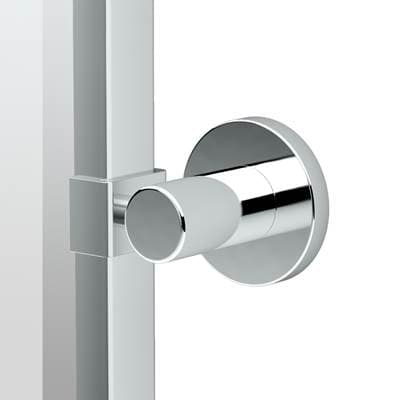 Gatco Channel 32.5''H Framed Rectangle Mirror - Chrome by Gatco