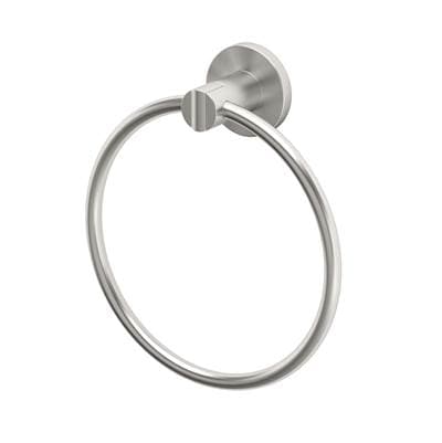 Gatco Channel Towel Ring - Satin Nickel