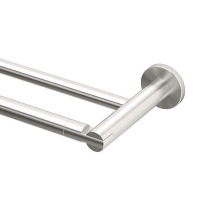 Channel 24'' Double Towel Bar, Satin Nickel