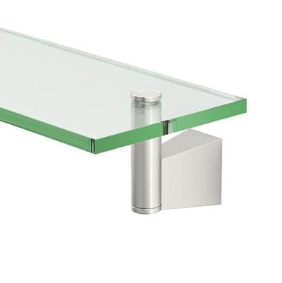Gatco Bleu Vanity Glass Shelf - Satin Nickel