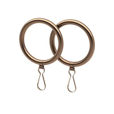 Gatco Curtain Ring, Pair - Bronze