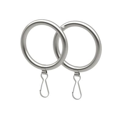 Gatco Curtain Ring, Pair - Satin Nickel