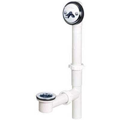 Gerber Plumbing Gerber Classics PVC Trip Lever Drain for Standard Tub - Chrome by Gerber Plumbing