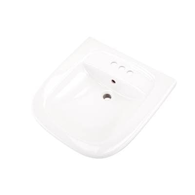 Gerber Plumbing North Point ADA Wall Hung Lav 22''x21.5'' 4''CC - White by Gerber Plumbing