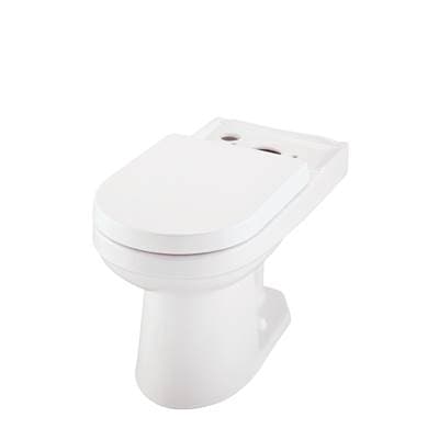 Gerber Plumbing Wicker Park 1.28gpf ADA Elongated Bowl - White by Gerber Plumbing