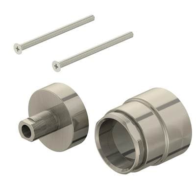 Gerber Plumbing Treysta Valve Shallow Depth Installation Kit - Brushed Nickel