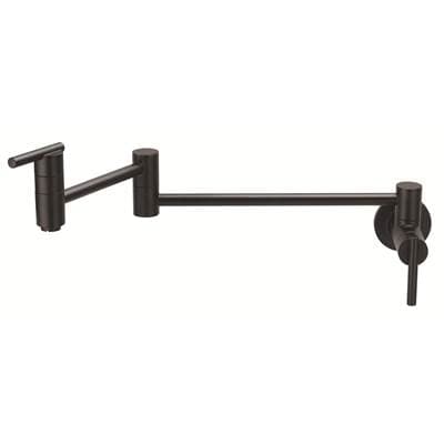 Gerber Plumbing Parma Wall Mount Pot Filler 2.2gpm - Satin Black
