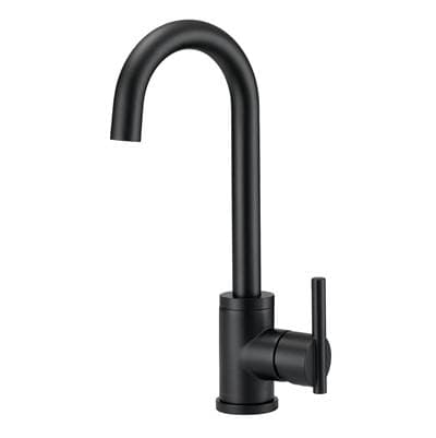 Gerber Plumbing Parma 1H Bar Faucet W/ Side Mount Handle 1.75gpm - Satin Black by Gerber Plumbing