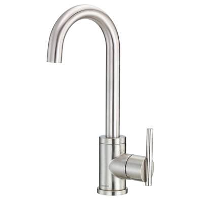 Gerber Plumbing Parma 1H Bar Faucet W/ Side Mount Handle 1.75gpm - Stainless Steel by Gerber Plumbing