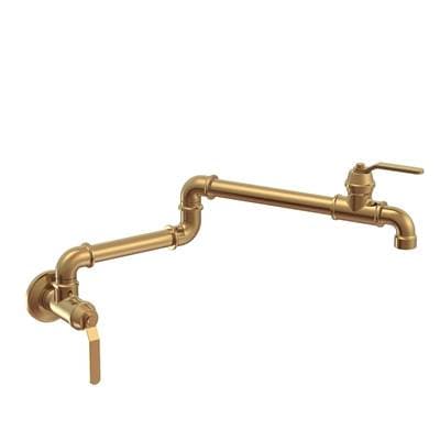 Gerber Plumbing Kinzie Wall Mount Pot Filler 2.2gpm - Brushed Bronze by Gerber Plumbing