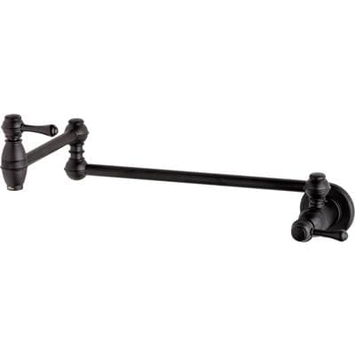 Gerber Plumbing Opulence Wall Mount Pot Filler 2.2gpm - Satin Black by Gerber Plumbing