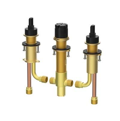 Widespread Rough-In Valve & Spout Tube for Roman Tub Filler up to 3'' Deck Thickness by Gerber Plumbing