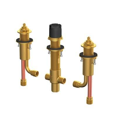Widespread Rough-In Valve & Spout Tube for Roman Tub Filler up to 3 1/2'' Deck Thickness - Logan Square & Mid-Town RT Trims Only