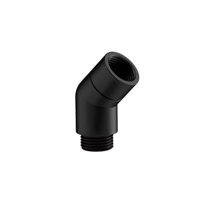 Gerber Plumbing Floor Mount Tub Filler Elbow Adapter - Satin Black