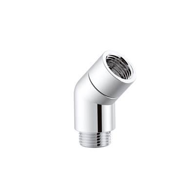 Gerber Plumbing Floor Mount Tub Filler Elbow Adapter - Chrome