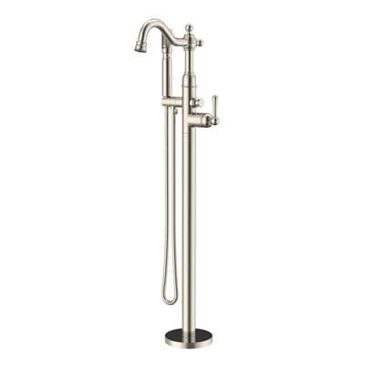 Gerber Plumbing Traditional Floor Mount Tub Filler Trim Kit with Showerstick Handshower 1.75gpm -... by Gerber Plumbing