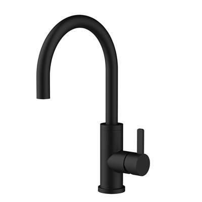 Amalfi 1H High Arc Kitchen Faucet 1.5gpm Satin Black