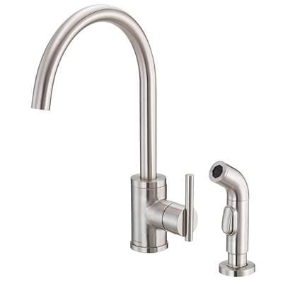 Gerber Plumbing Parma 1H Kitchen Faucet W/ Spray 1.75gpm/2.2gpm - Stainless Steel