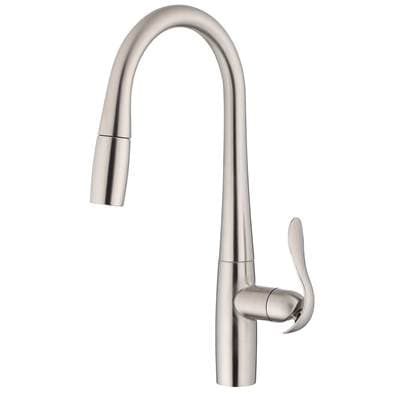 Gerber Plumbing Selene 1H Pull-down Kitchen Faucet W/ Snapback 1.75gpm - Stainless Steel