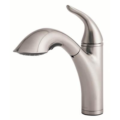 Antioch 1H Pull-Out Kitchen Faucet 1.75gpm Stainless Steel by Gerber Plumbing