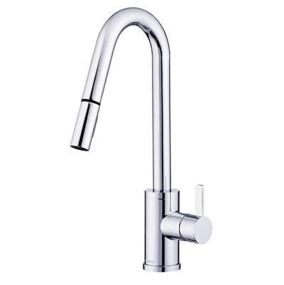 Amalfi 1H Pull-Down Kitchen Faucet w/SnapBack Retraction 1.75gpm Chrome