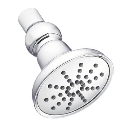 Gerber Plumbing Mono Round 3 1/2'' 1 Function Showerhead 1.5gpm - Chrome by Gerber Plumbing