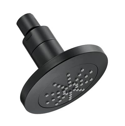 Gerber Plumbing Mono Chic 4 1/2'' 1 Function Showerhead 1.75gpm - Satin Black by Gerber Plumbing