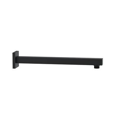 Mid-Town 12.5'' Showerarm w/ Escutcheon Satin Black