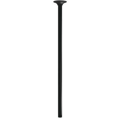 24'' Ceiling Mount Showerarm w/ Escutcheon Satin Black