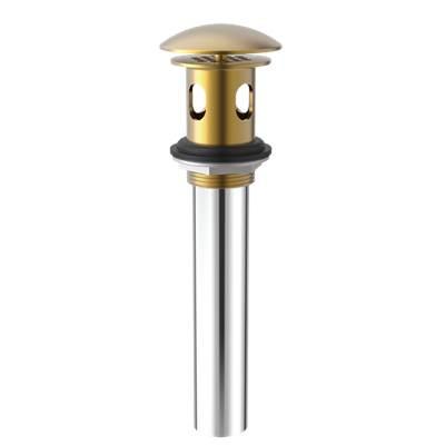 1 1/4'' Drain with Overflow with Cover & Grid Strainer Chrome by Gerber Plumbing