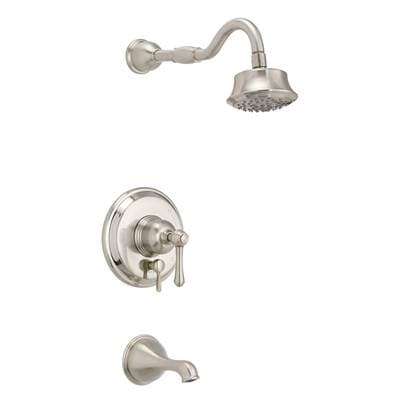 Gerber Plumbing Opulence 1H Tub & Shower Trim Kit & Treysta Cartridge W/ Diverter On Valve & 5...