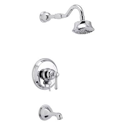 Gerber Plumbing Opulence 1H Tub & Shower Trim Kit & Treysta Cartridge W/ Diverter On Valve & 5... by Gerber Plumbing