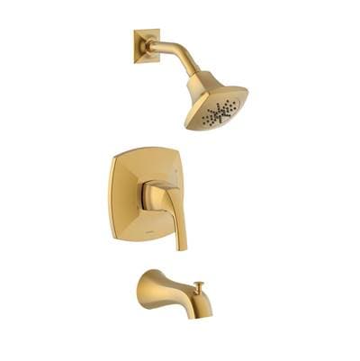 Gerber Plumbing Vaughn 1H Tub & Shower Trim Kit & Treysta Cartridge 1.75gpm - Brushed Bronze