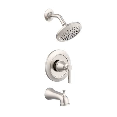 Gerber Plumbing Northerly 1H Tub & Shower Trim Kit & Treysta Cartridge 1.75gpm - Brushed Nickel