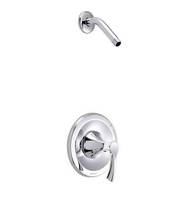 Antioch 1H Shower Only Trim Kit & Treysta Cartridge Less Showerhead Chrome by Gerber Plumbing
