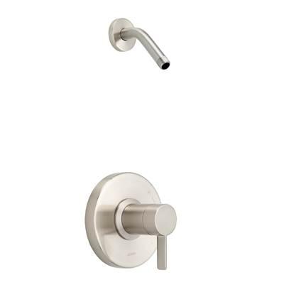 Amalfi 1H Shower Only Trim Kit & Treysta Cartridge Less Showerhead Brushed Nickel by Gerber Plumbing