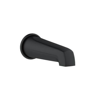 8'' Wall Mount Tub Spout without Diverter Satin Black by Gerber Plumbing