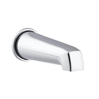8'' Wall Mount Tub Spout without Diverter Chrome