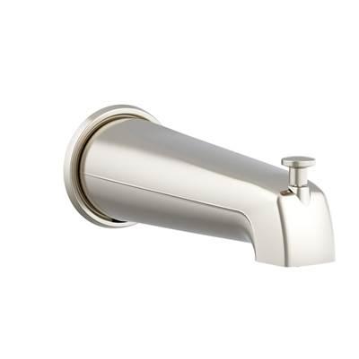 8'' Wall Mount Tub Spout with Diverter Brushed Nickel by Gerber Plumbing