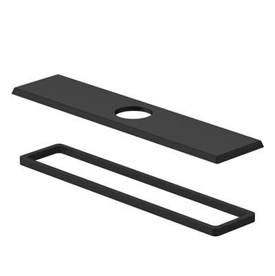 Mid-Town Cover Plate Assembly for 8'' Kitchen Faucet Satin Black
