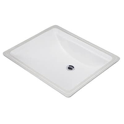 Gerber Plumbing Logan Square Petite Undercounter Lav 18.75''x14.75'' - White