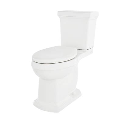 Gerber Plumbing Hinsdale 1.28gpf Simple CT ADA EL 12'' RI Combo: G0021191 Bowl W/ G0028191 Tank -... by Gerber Plumbing