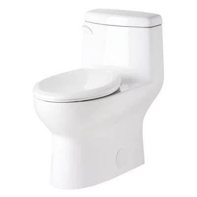 Gerber Plumbing Avalanche CT 1.28gpf One-piece Toilet ADA Elongated 12'' Rough-in - White by Gerber Plumbing