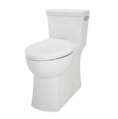 Burr Ridge 1.28gpf ADA EL 1pc CT Toilet 12'' Rough-in Right Hand Lever White by Gerber Plumbing