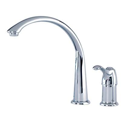 Gerber Plumbing Allerton 1H Hi-arc Kitchen Faucet W/out Spray 1.5gpm - Chrome by Gerber Plumbing
