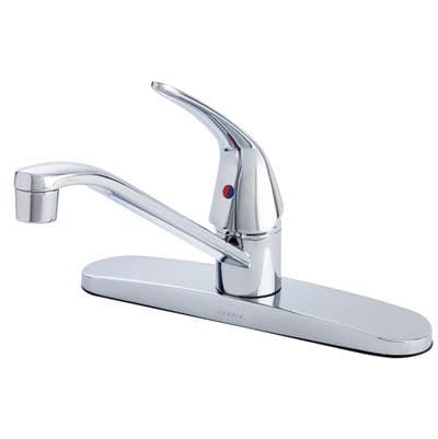Gerber Plumbing Maxwell SE 1H Kitchen Faucet W/out Spray & W/ Washerless Cartridge 1.75gpm - Chrome by Gerber Plumbing